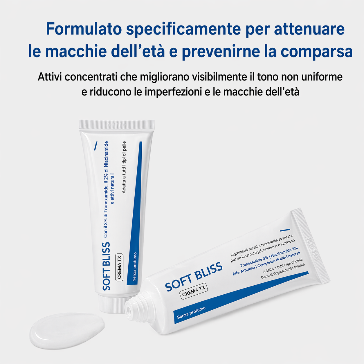 SoftBliss™ Crema per macchie dell'età | Riduci le macchie scure del 93% in 7 giorni