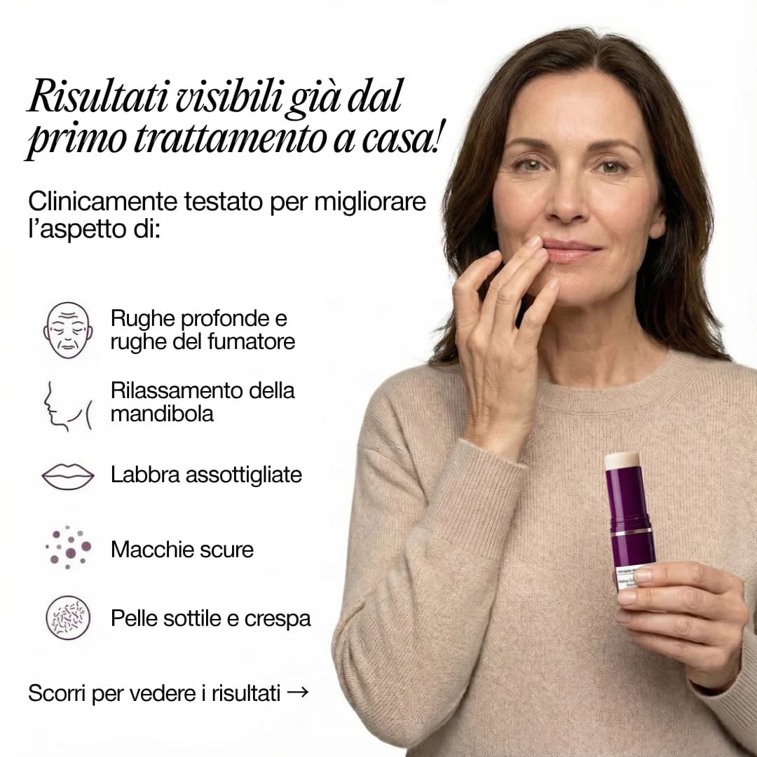 Stick Anti-Età al Calcio & Collagene
